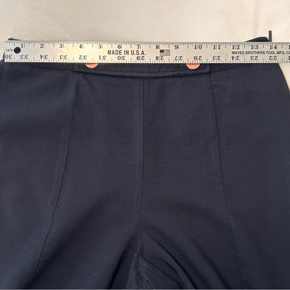 Ted Baker of London Wool Pants Size 8 Navy Ankle Length Navy Blue EUC - Picture 10 of 11